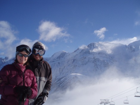 Sara, Zack, Mont Blanc