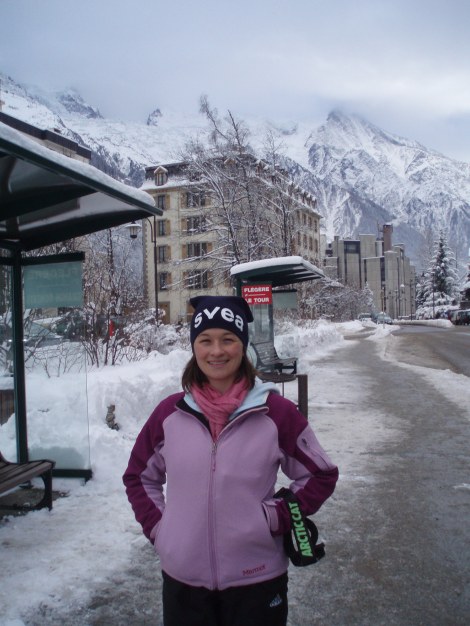 Sara and the French Alps